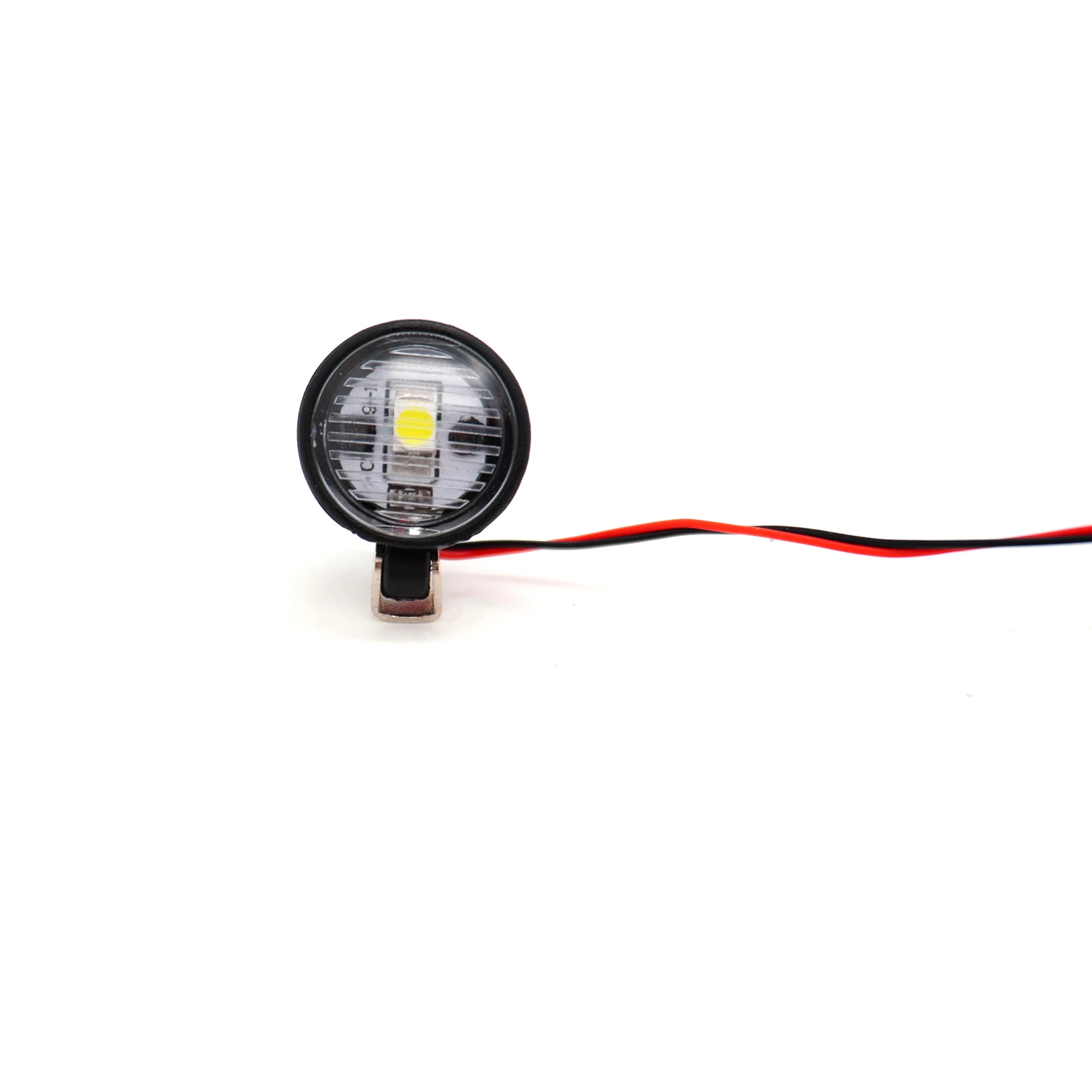 Lampada a LED Faretto 12*12mm 15*15mm Effetto di illuminazione realistico 3.7-7.4V Con staffa metallica regolabile per accessori per auto modello RC