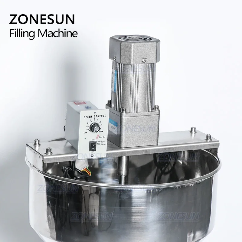 ZONESUN Paste Bottle Filling Machine Mixing Filler Very Viscous Material Filling Machine Detergent Soap Liquid Equipment Filler