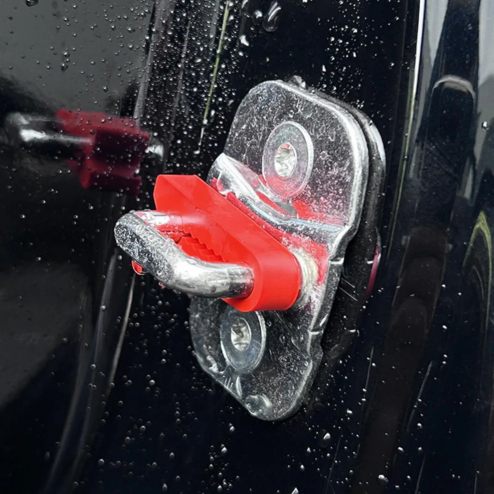 Car Door Damper High-Elasticity Adhesive Car Door Lock Protective Cover For Commuting Short Trips Urban Riding Family Outings RV