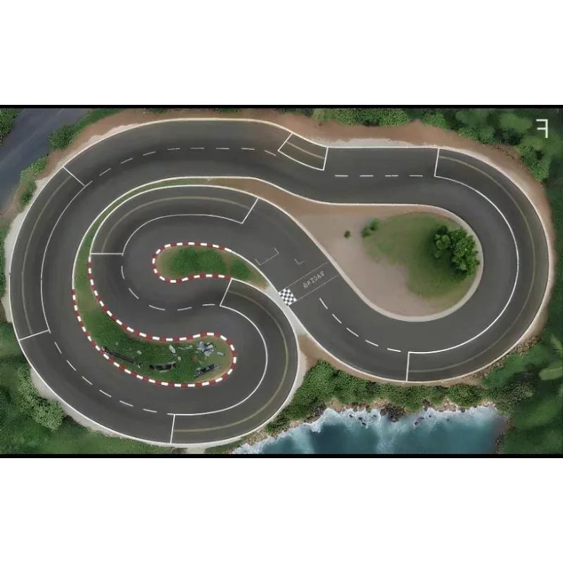 Professional Drift Track Track Field RC Remote Control Mosquito Car Drift Track, Map