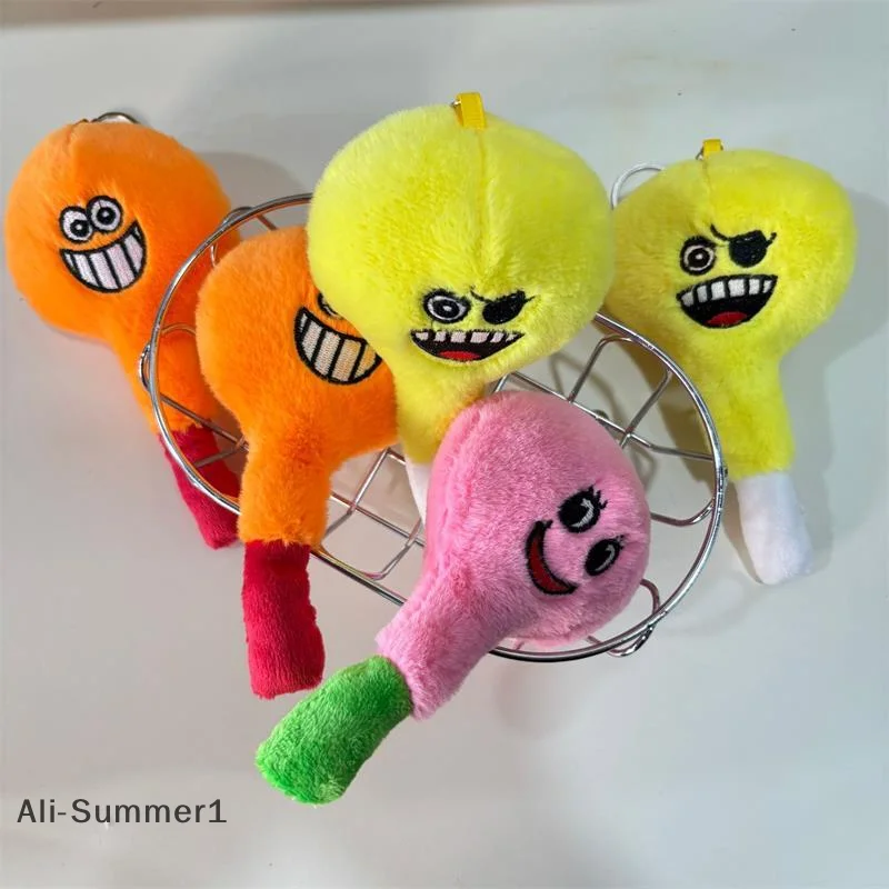 ตุ๊กตาหลอดไฟน่ารัก สีสันสดใส ของเล่นตุ๊กตาขนนุ่ม พวงกุญแจ จี้ห้อยกระเป๋า ของตกแต่งกระเป๋าเป้ ของขวัญ พวงกุญแจ