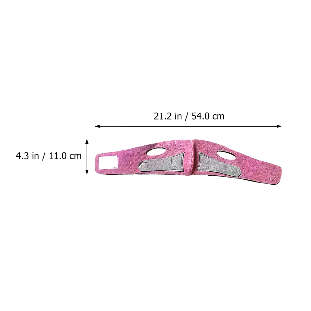 

Facial Strap Slimming Pink Lifting Mask thopedic Belt Firming Shaping Chin Lift Soft Material
