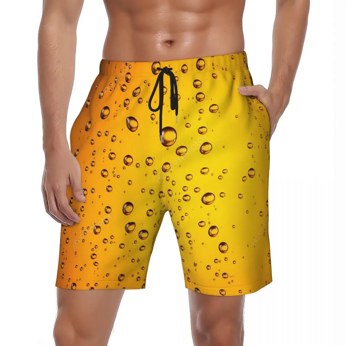 

3D Printed Beer Board Shorts Summer Hawaii Fashion Sportswear Board Short Pants Male Quick Drying Classic Plus Size Swim Trunks