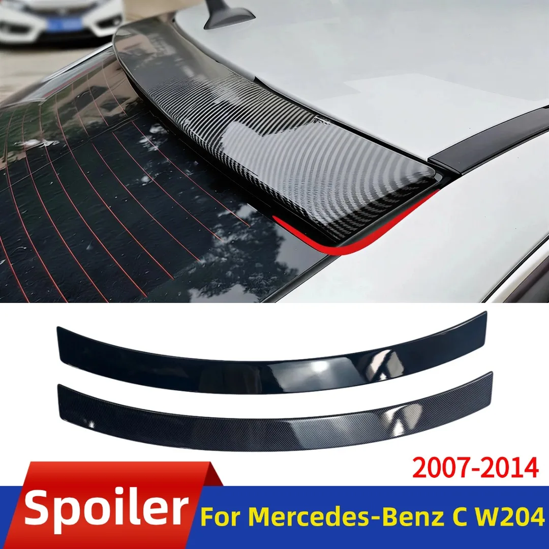 Heckspoiler für Mercedes Benz C-Klasse W204 4-Türer 2007-14 Racing Kofferraumlippe Auto-Styling Zubehör Luftabweiser