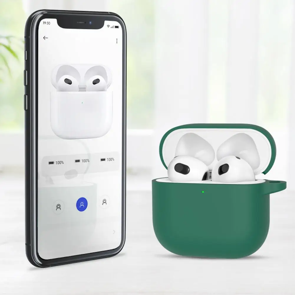 Soft TPU Case For AirPods 4 2024 Silicone Cover For Apple AirPods 4 4th Generation Cases Earphone Protetcive Funda