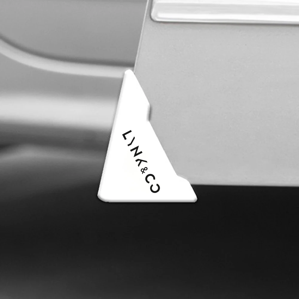 2 قطعة باب السيارة الزاوية المضادة للخدش الغطاء الواقي اكسسوارات السيارات الداخلية لجيلي لينك & co 01 05 03 09 02 04 06 07 08 #4