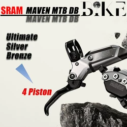 2024 new SRAM MAVEN Ultimate Silver Bronze  MTB 4 Piston hydraulic disc brake 950mm 1900mm Front  Rear black bicycle accessories