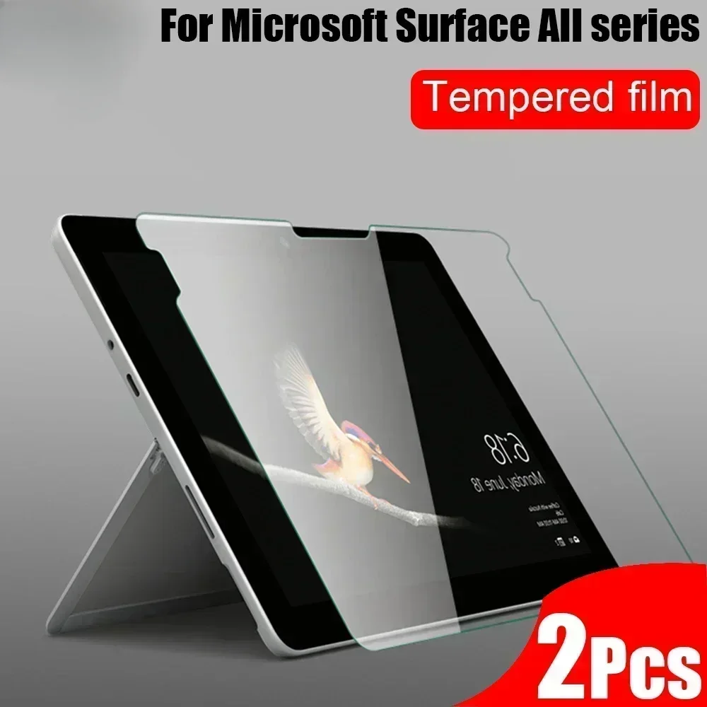 Tablet glass for Microsoft Surface Go Pro 1 2 3 4 5 6 7 8 9 X Tempered film screen protector hardening Scratch Proof Ultra Clear