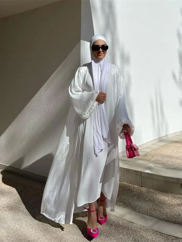 Ramadan Kaftan Kimono Abaya Dubai turchia Islam musulmano Arabia saudita Kebaya Robe abiti africani Abaya per le donne caftano Djellaba