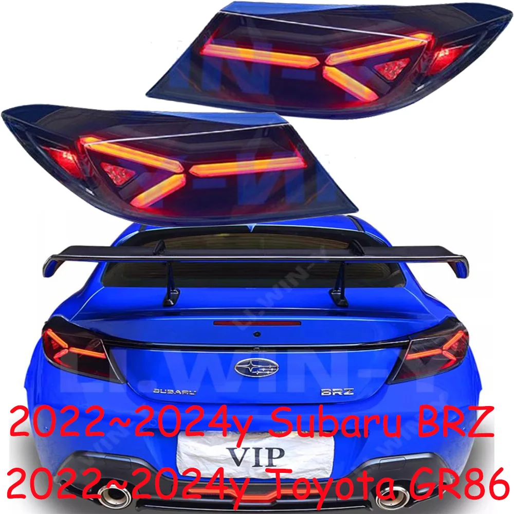 Car bupmer tail light for Toyota 86 taillight Toyota GR86 LED 2022~2024y car accessories DRL fog for subaru BRZ rear light