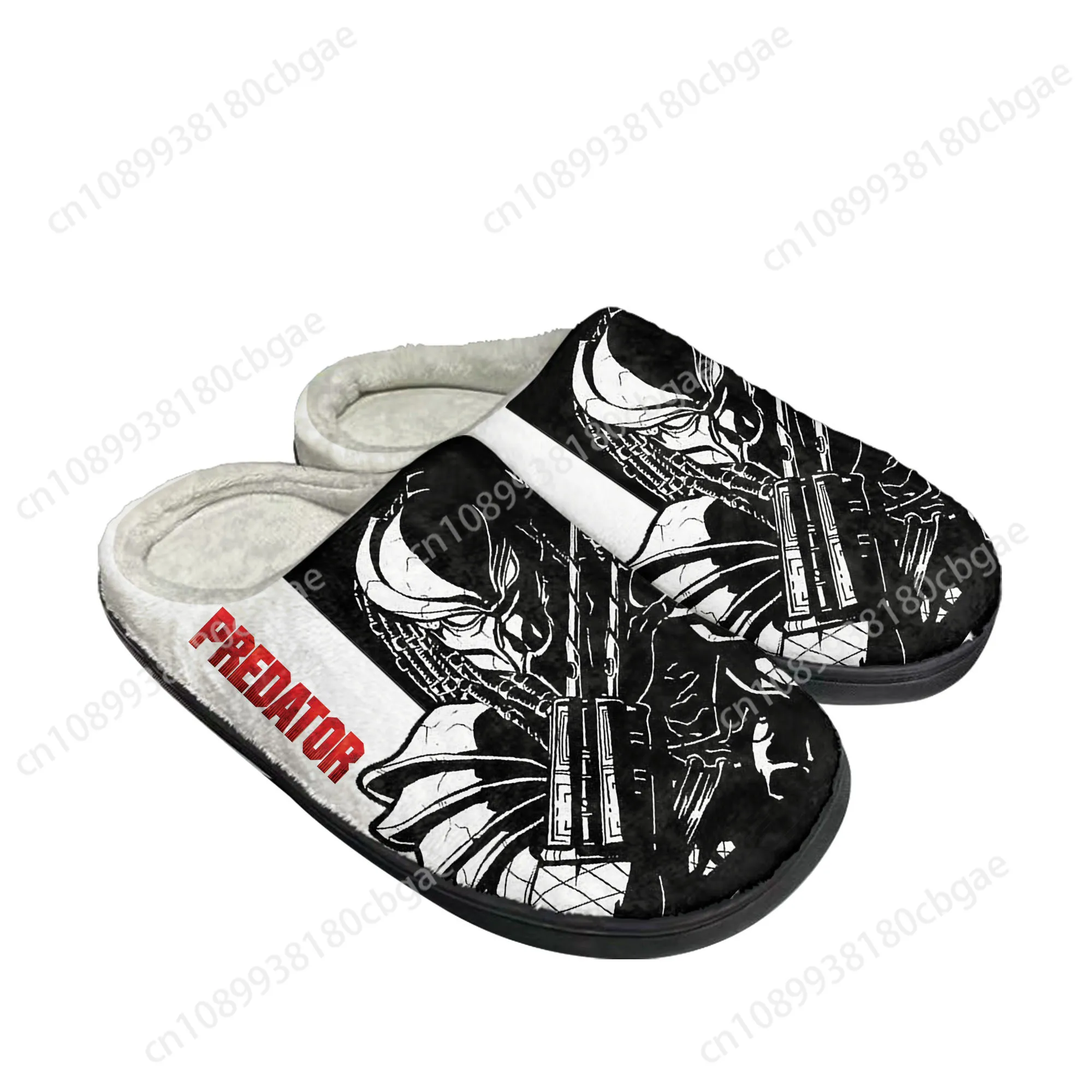 The Predator Alien sandal katun rumah film Pria Wanita mewah kamar tidur kasual sepatu tetap hangat sandal termal sepatu disesuaikan