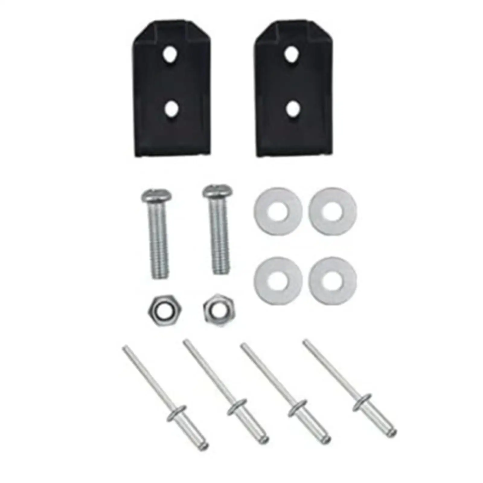 Heavy Duty Hood Latch Kit with Hardware Snowmobile Outdoor Sports Supply Repair Panel Strap