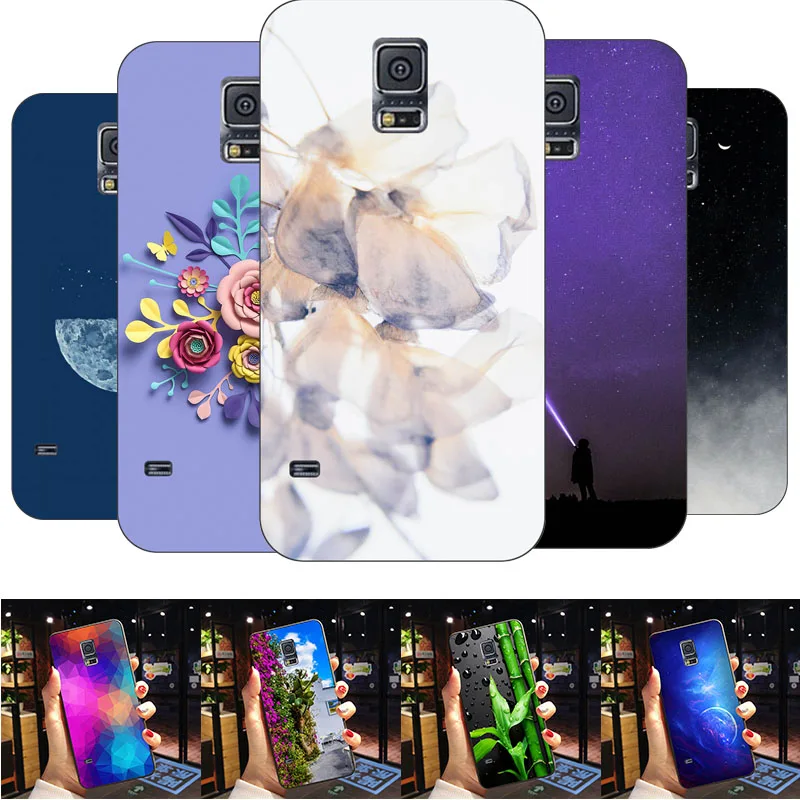 Silicone Case For Samsung Galaxy S5 S 5 SM-G900F S5Neo S5 Neo SM-G903F 5.1