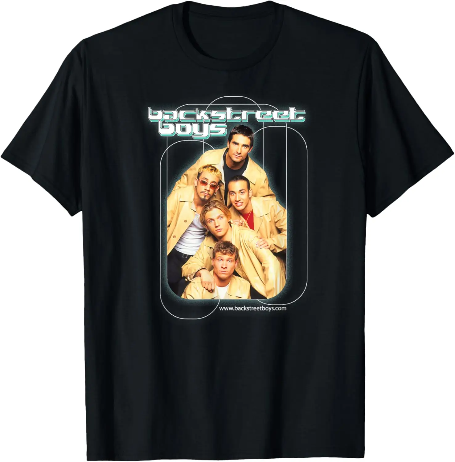 Backstreet Boys - Retro Glow Photo T-Shirt
