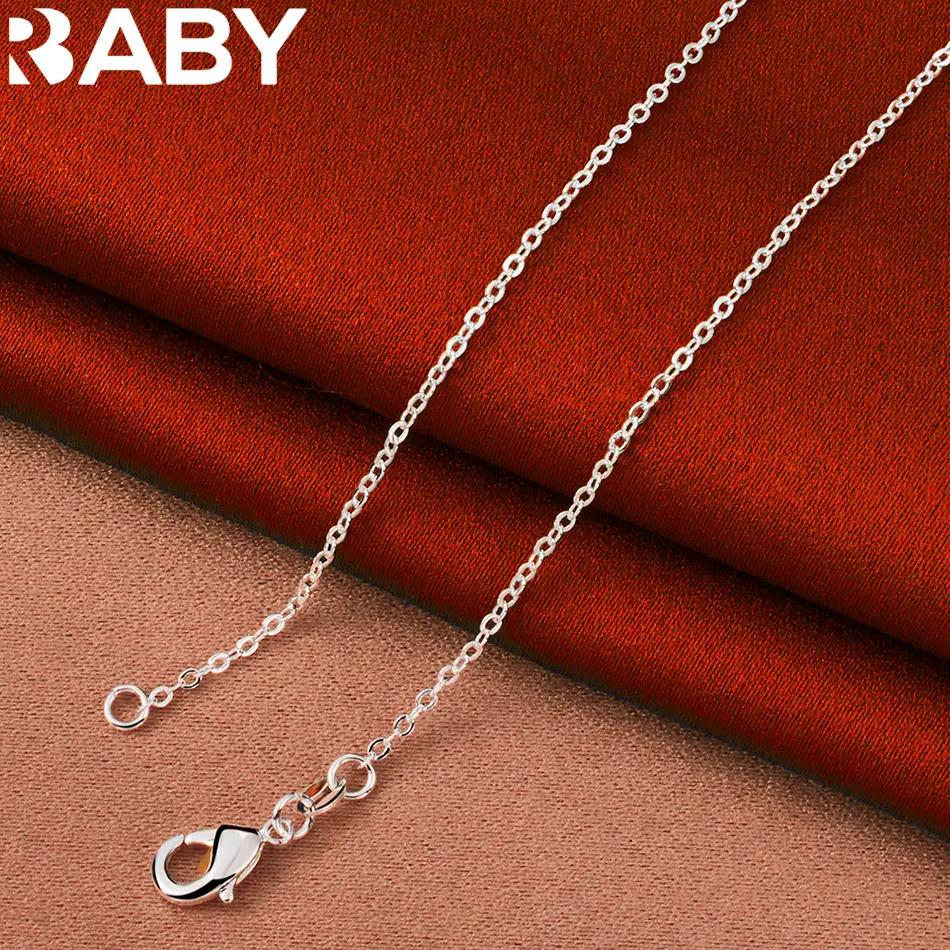 

URBABY 925 Sterling Silver 45cm Starfish Thin Necklace For Women Charm Trend Birthday Gifts Fashion Party