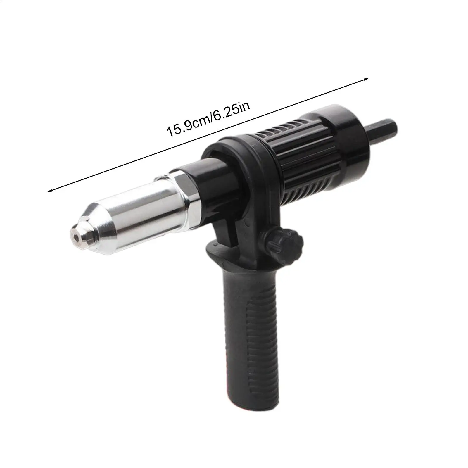 Klinknageladapter Elektrisch boorgereedschap Ergonomische handgreep Klinknageladapterset voor industrie Garage Reparatie Onderhoud Workshop