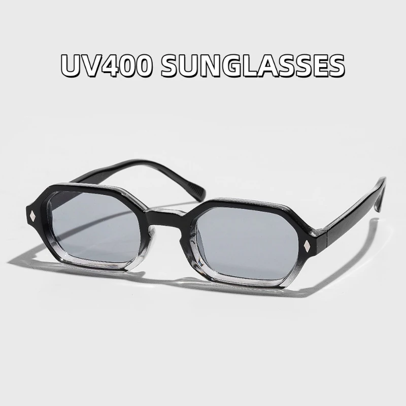 

New Fashion Small Box HD Sunglasses Men's and Women's Outdoor Driving Sports UV Resistant Glasses UV400 Shades Eyewear
