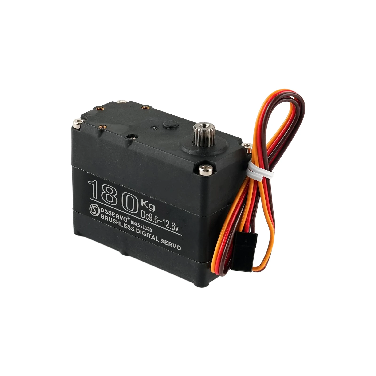 Servo digitale 180Kg Motore brushless con ingranaggi metallici Servos impermeabili da 180/270/360 gradi per droni robot per auto RC Ragazzo Giocattoli fai da te # T3