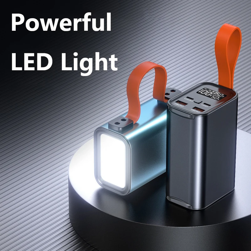 باور بانك 30000 مللي أمبير في الساعة من النوع C PD 100 وات في اتجاهين شحن سريع باور بانك لهاتف آيفون 16 وشاومي وهواوي وسامسونج والكمبيوتر المحمول باور بانك #5