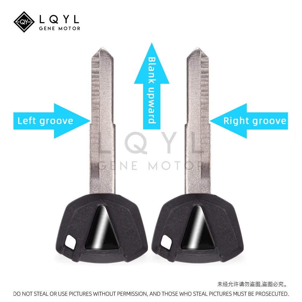 12 Buah Kunci Kosong Pengganti Sepeda Motor Kunci Yang Belum Dipotong untuk Kawasaki ZX6R ZX9R ZX10R ZX12R ZX14R ZZR1400 Ninja 650 ER6N ER6F ER6R KLE650