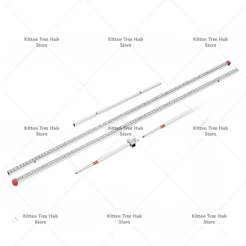 Car Sheet Metal Tools Accident Body Beam Repair Correction Inspection Stainless Steel Two-dimensional Measuring Tape