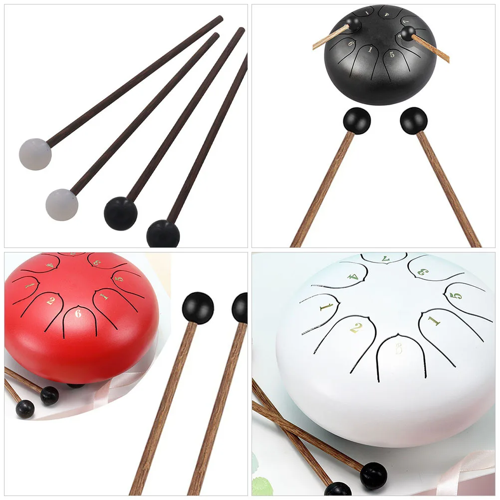 

3 Pairs Classic Ethereal Drum Sticks Student Use Drumsticks Percussion Instrument Accessories