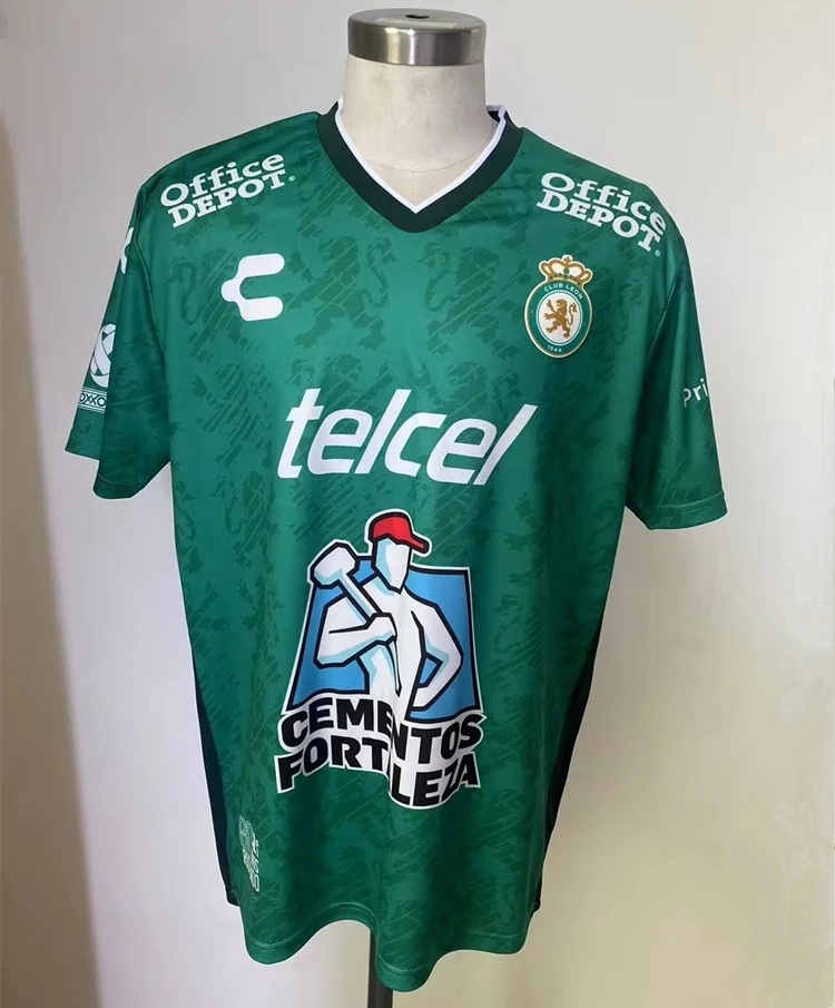 

Best-selling Mexican League Leon Jersey Printing Men's and Women's Outdoor Sports Fashion Breathable Motocycle Short Sleeves