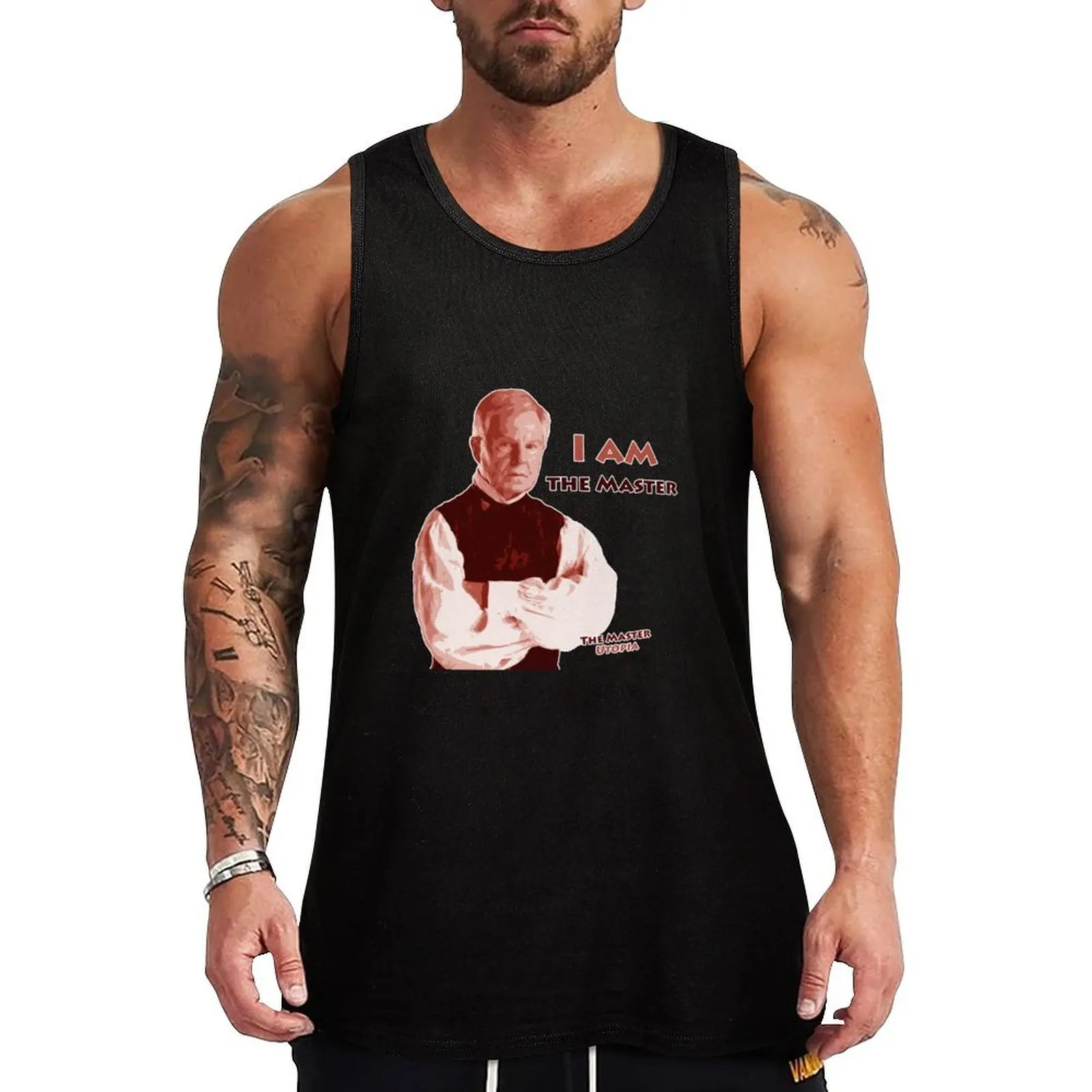 I am the Master Tank Top Athletic Cut Tank Top Gym Workout Sleeveless Shirt