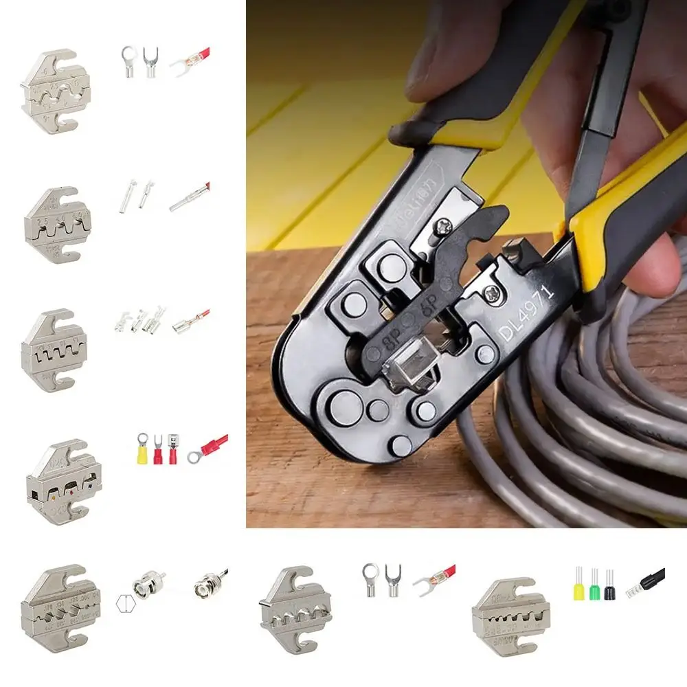 Pliers Crimp Jaw for Crimping Terminals 4mm Slot Jaws Crimping Tool SN-58B/2546B/2549 /06/X6/06WF/03H Pliers Accessory Tool