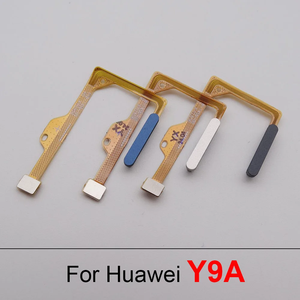 1pc For Huawei Y9a Power Button Fingerprint Sensor Flex Cable Repair Parts