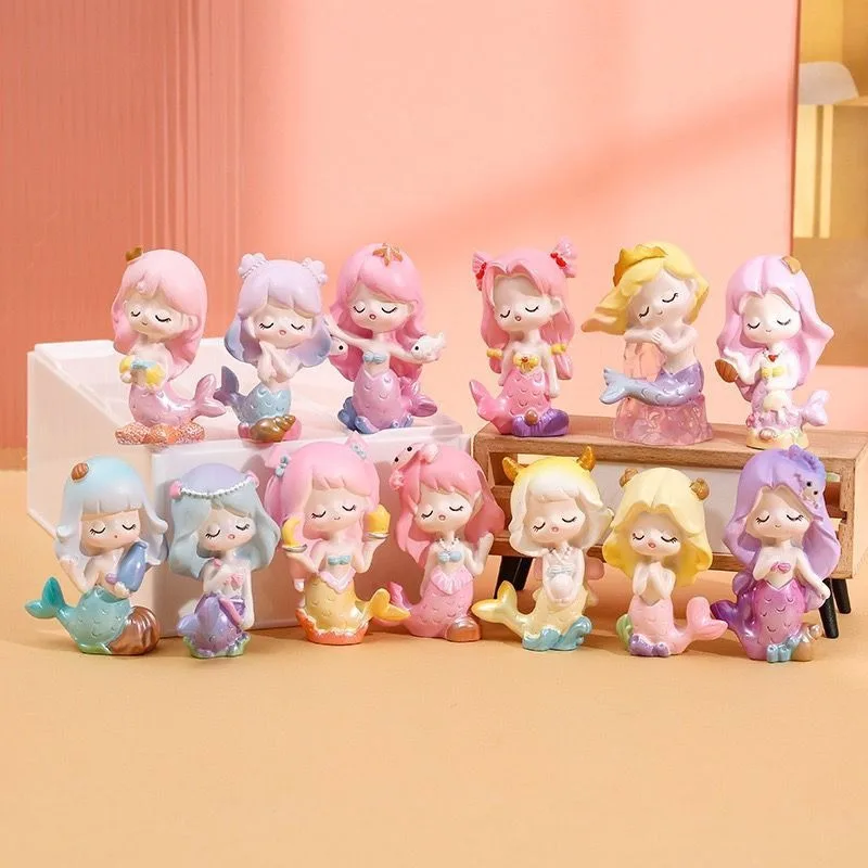 

Двенадцать созвездий, русалка, слепая коробка, подарки ручной работы, украшения, подарки