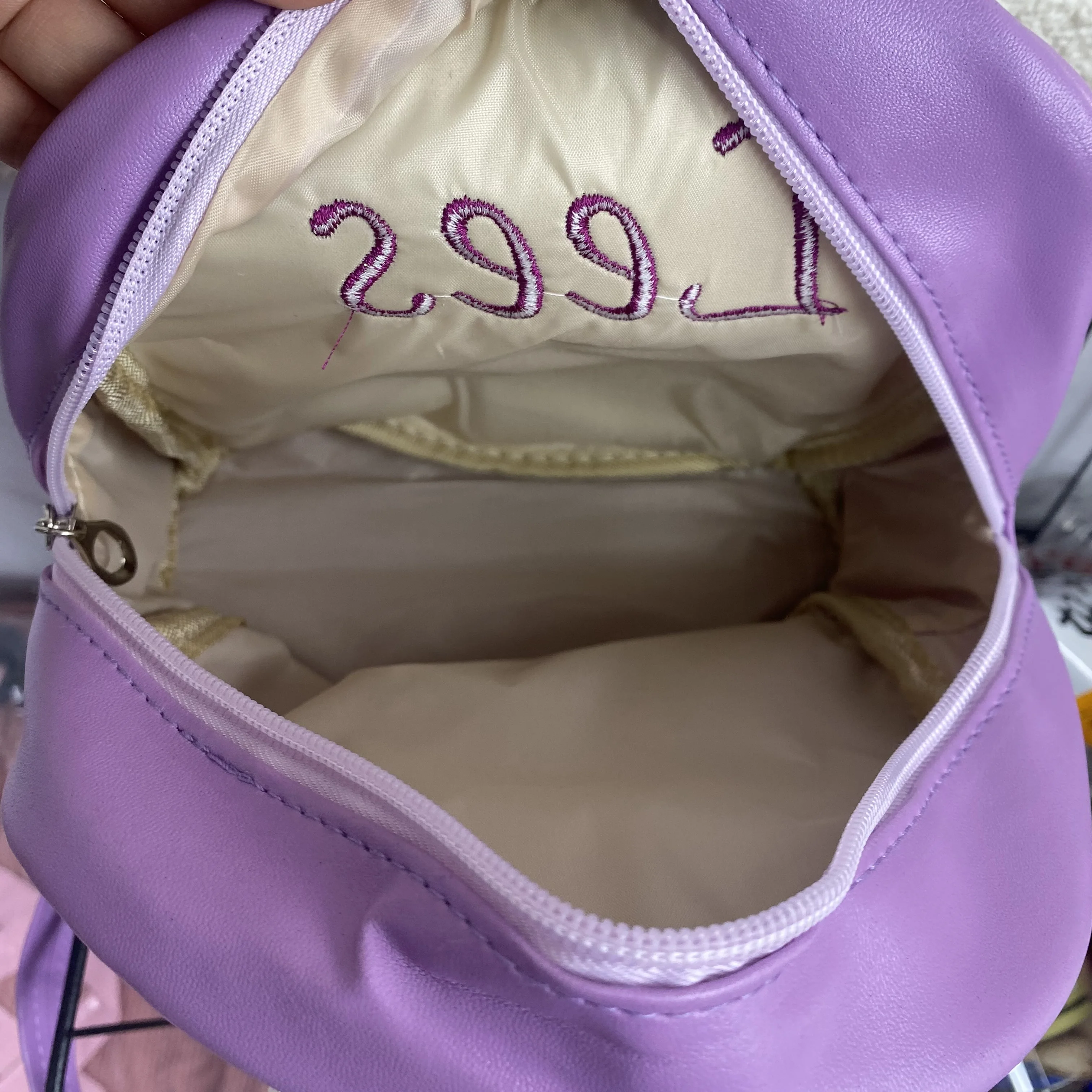 Sac à dos personnalisé en PU avec couronne brodée, sac à dos pour enfants, sac à dos personnalisé pour enfants, sac de jour personnalisé