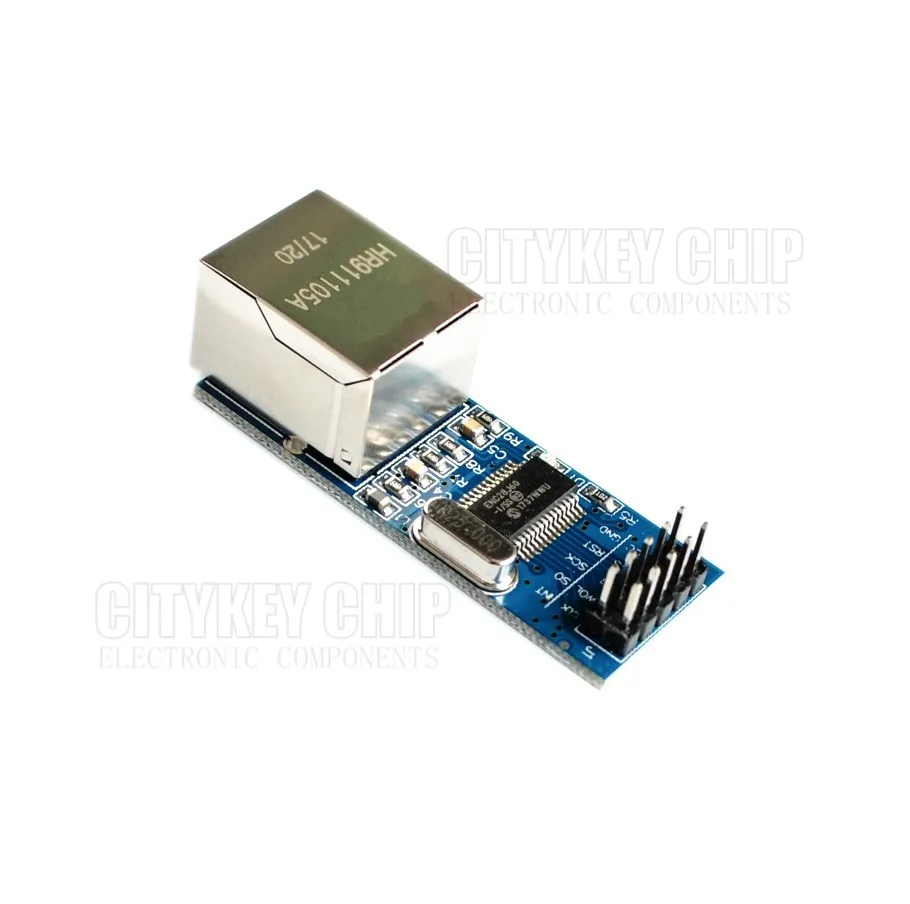 Мини ENC28J60 Сетевой модуль Ethernet LAN 51, AVR SPI PIC STM32 LPC