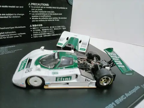 Hpi 1:43 Mazda Rally Car Model Mazda 787b Swc Autopolis 1991