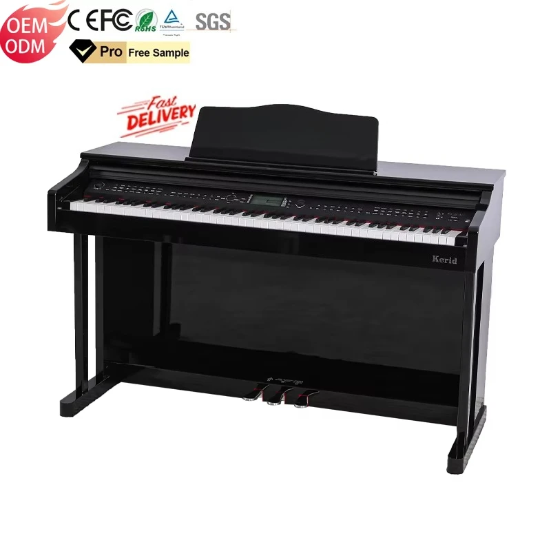 China Musical Instrument 88 Keys Piano Keyboard Heavy Hammer Professional Grade Home Intelligent Digital Electric Piano
