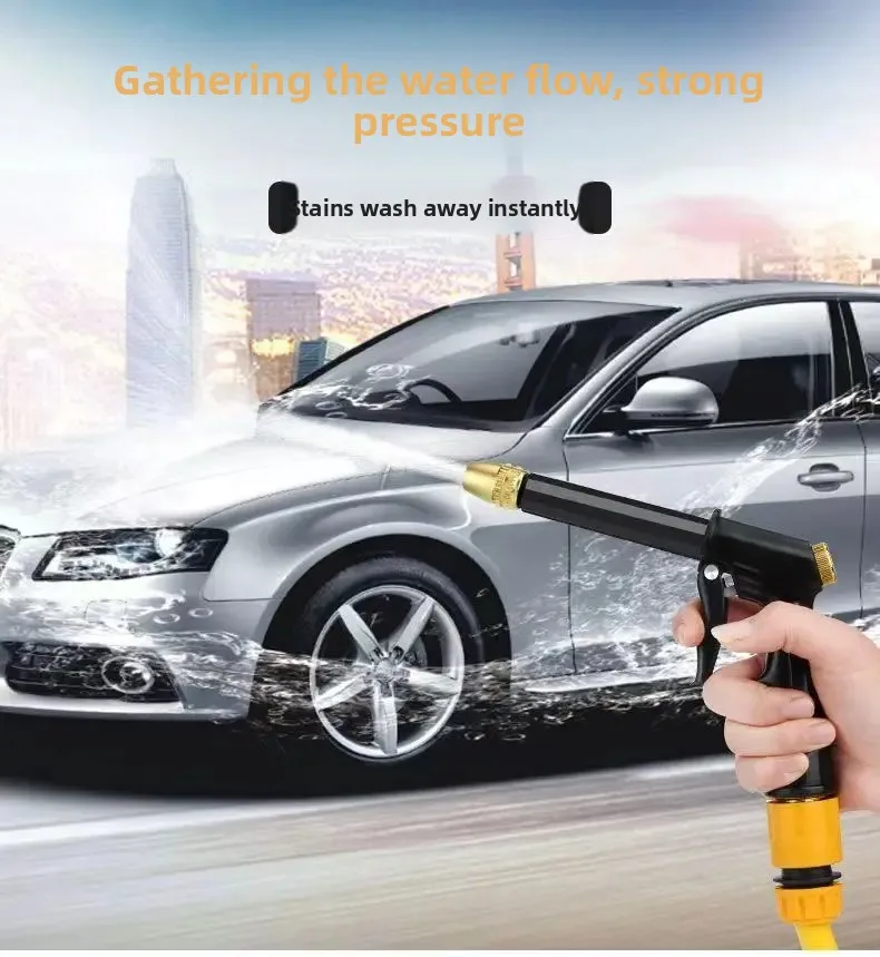 Premium High Pressure Washer Gun & Foam Sprayer Kit Wash Cleaning Tools Auto Detailing Accessories For Garden & Farm Use