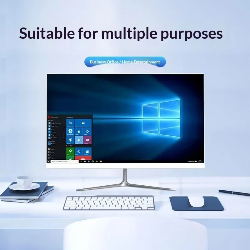 All-in-One PC for Home and Office Business Office Home Entertainment Game Design Desktop Computer