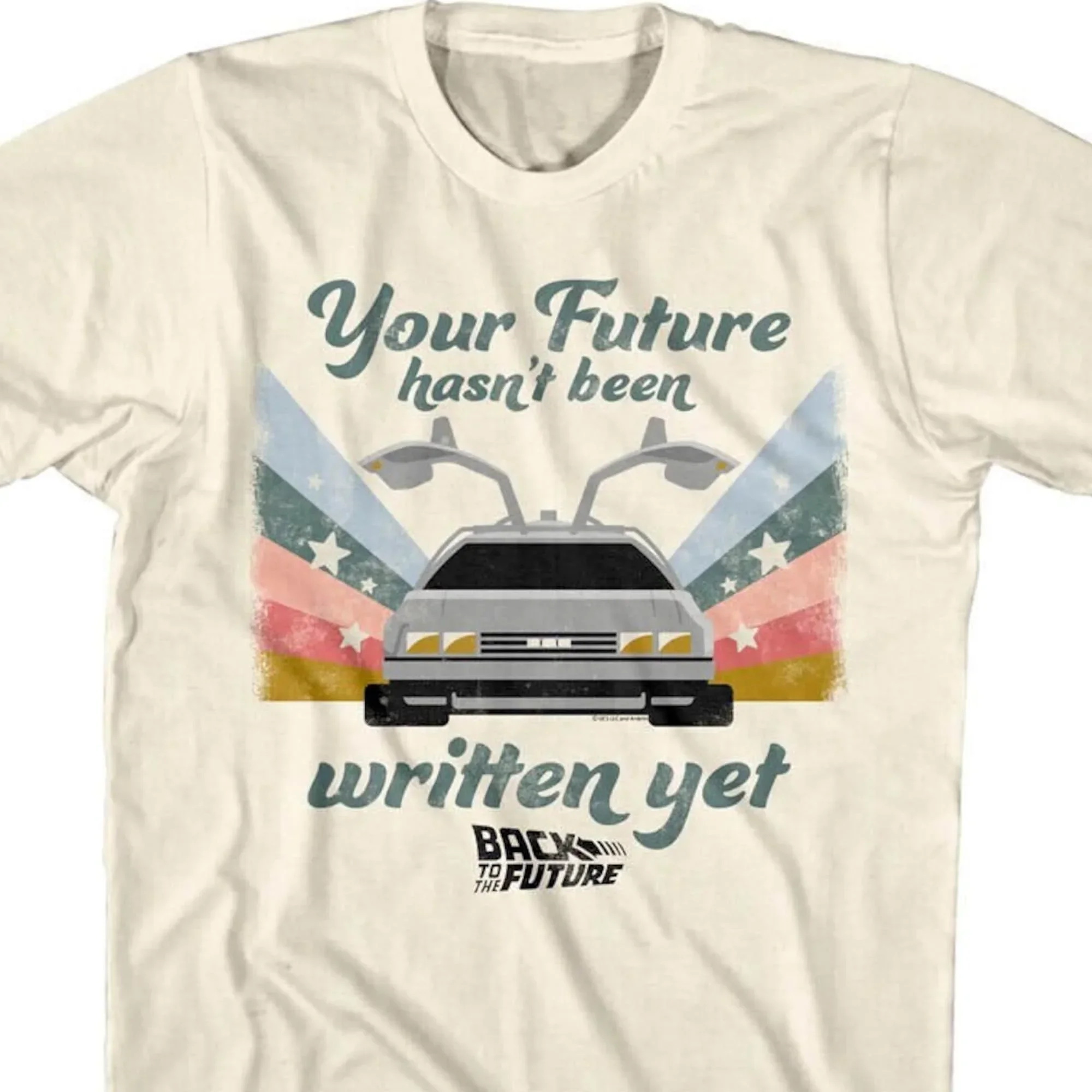 T-shirt Retour vers le futur : Votre avenir n'a pas encore été écrit