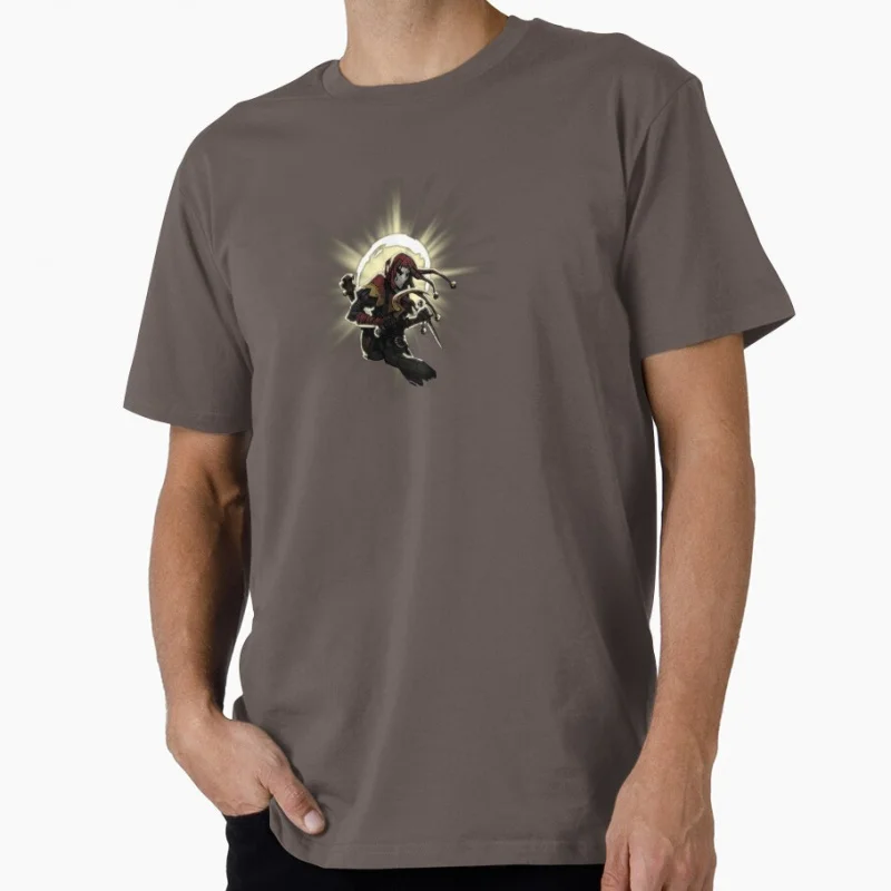 تي شيرت فضيل المهرج أحلك الزنزانة خمر لعبة هدية تي شيرت كبير الحجم بلايز أنيمي ألعاب الفيديو الجرافيك طباعة Y2k الملابس الكرتون المحملة #2