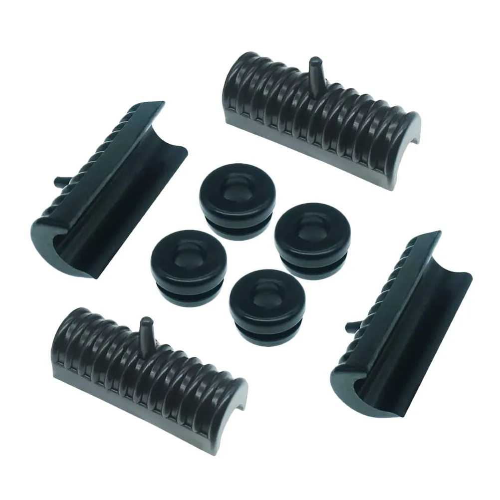 

1Set Rubber Mount Saddle Bags Support Cushion Premium Quality Non Slip Shock Absorbing Easy Install Motorcycle Bag Bracket