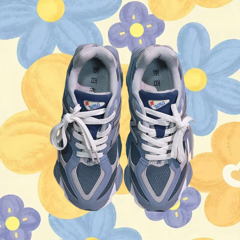 Durable sports shoes 9060 soft cushioning,breathable mesh design,fashionable running shoes suitable for various sports purposes 9060