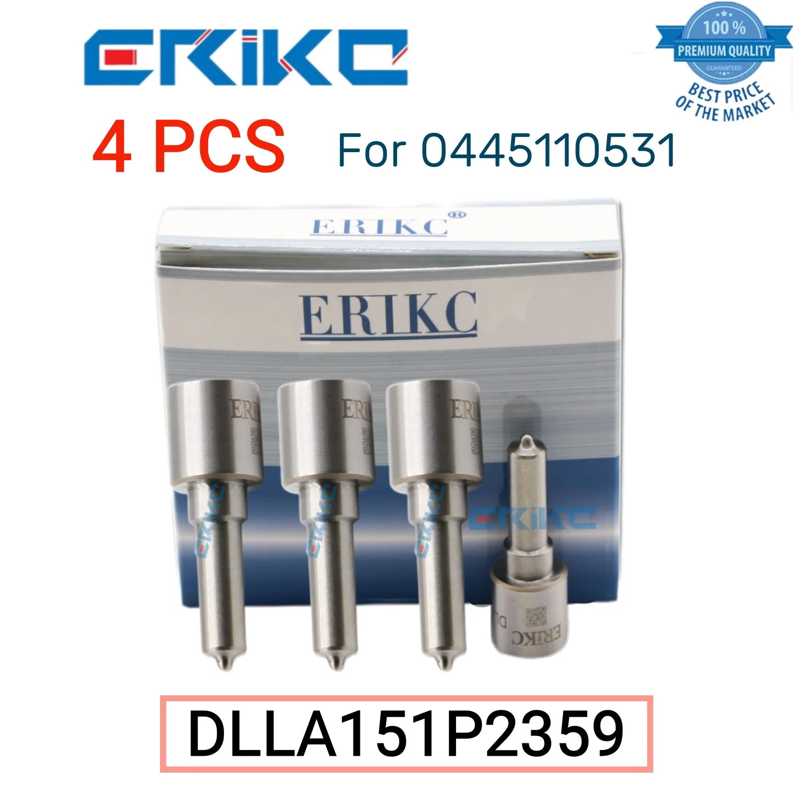 

4 PCS DLLA151P2359 Nozzle Injection 0 433 172 359 DLLA 151 P 2359 Fuel Nozzle Injector DLLA 151P2359 Spray Nozzle for 0445110531