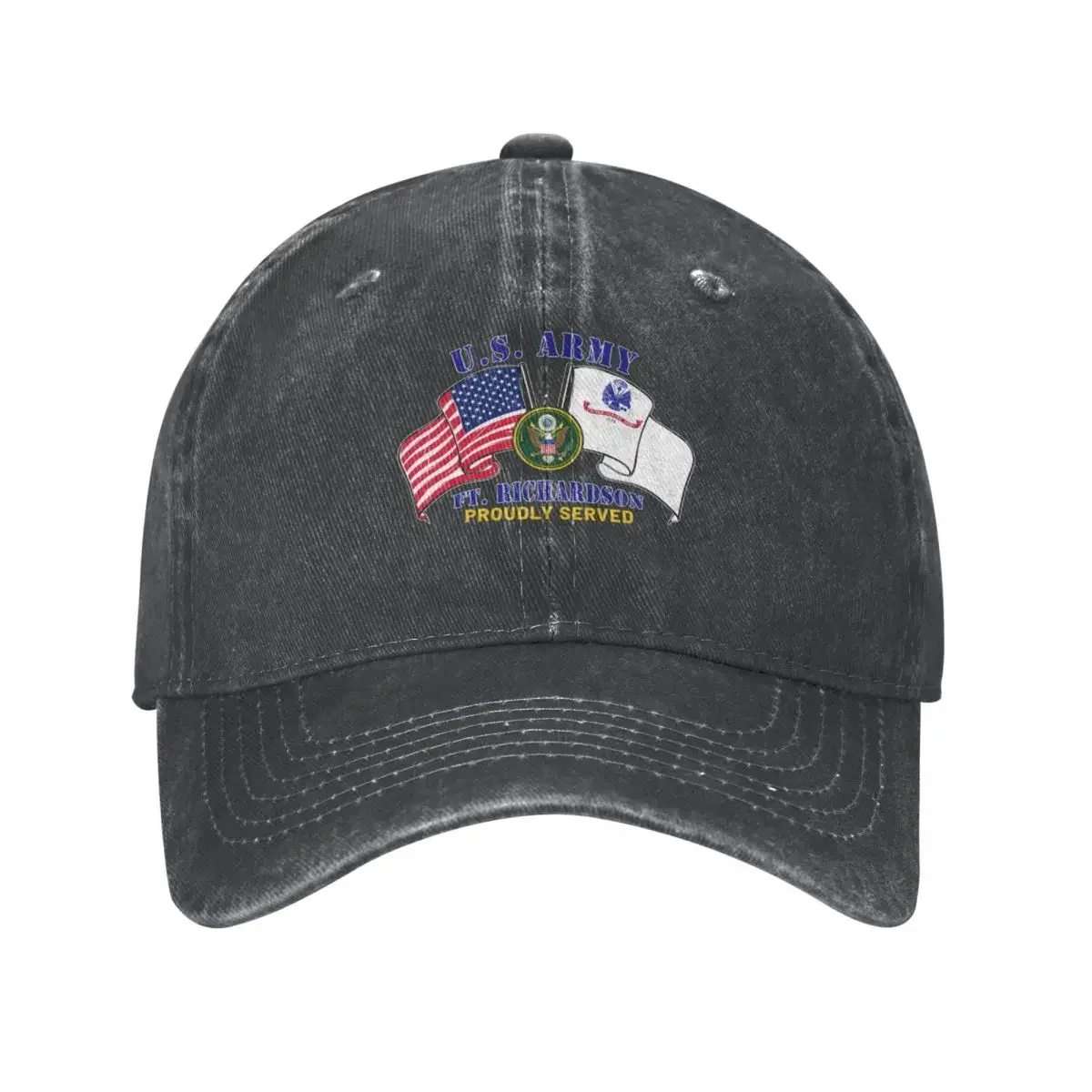 Fort Richardson Alaska AK Cowboy Hat Golf Hat Man Hat Man For The Sun Hats For Women Men's