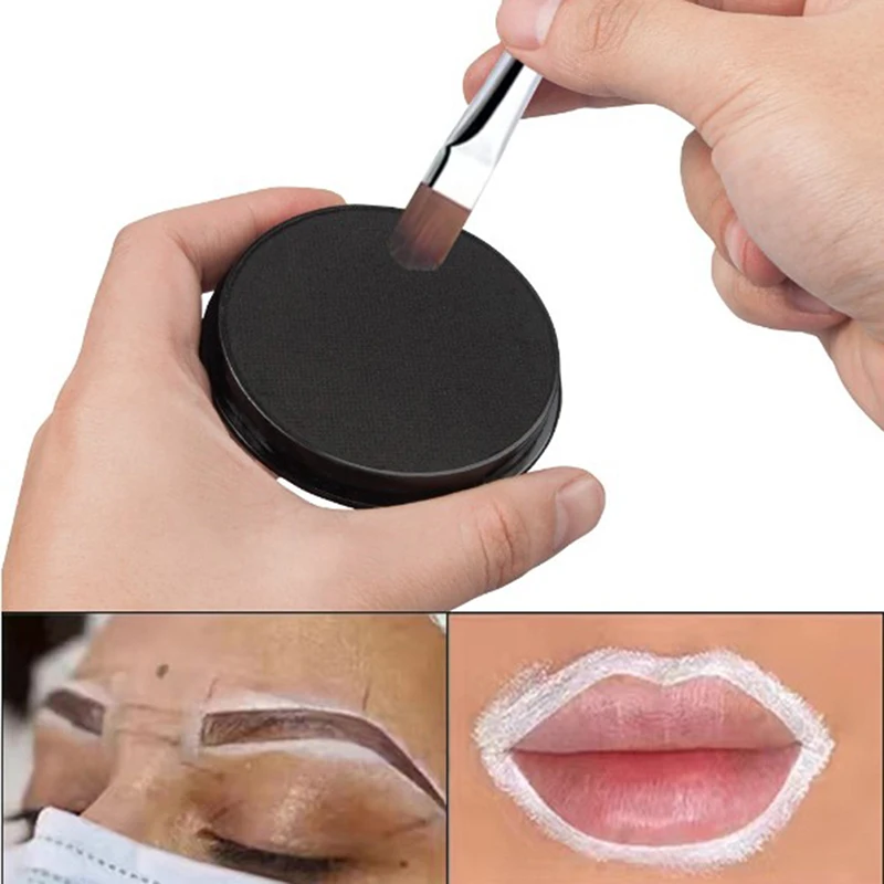 30g Microblading Brow Paste Eyebrow Marker Tool White Tattoo Eyebrow Permanent Makeup Mapping Paste Brow Lip Shape Position Tool