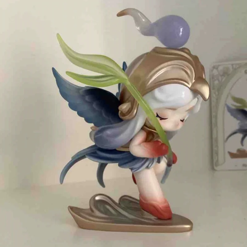 

POP MART CHAKA Luminous Melody Series Blind Box Glow Elf Figurine 12 Regular 1 Hidden Style Desktop Ornament Gift For Collectors