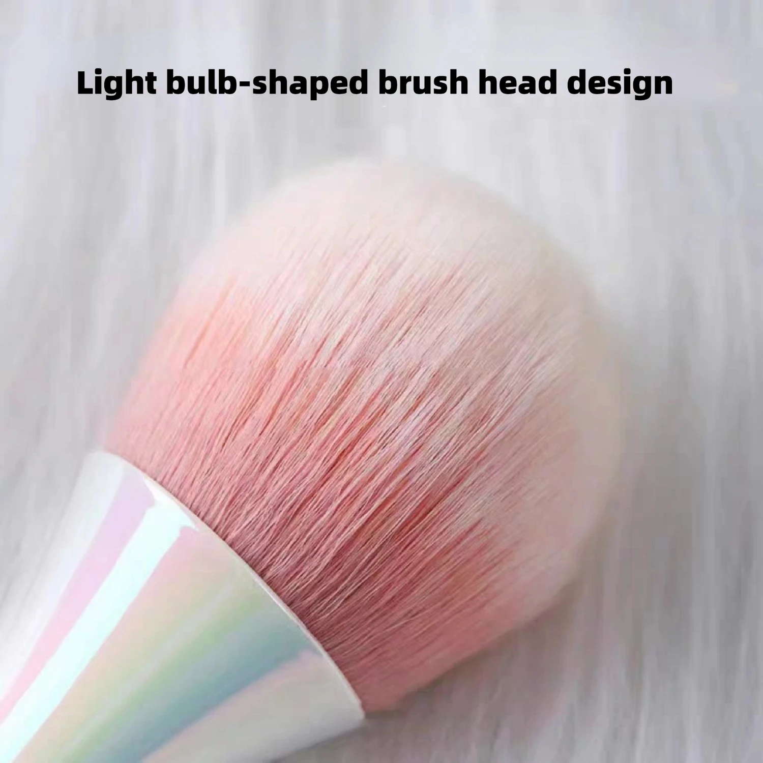 Pędzel do zdobienia paznokci, pędzel do usuwania pyłu, profesjonalne pędzle do makijażu paznokci, pędzle z długą rączką, super puszyste narzędzia do usuwania pyłu do manicure