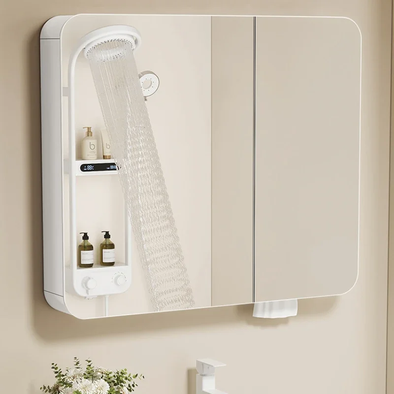 Nordic Bathroom Cabinets Intelligent Defogging With Light Modern Bathroom Cabinets Touch Home Furniture Compartiment HBMC