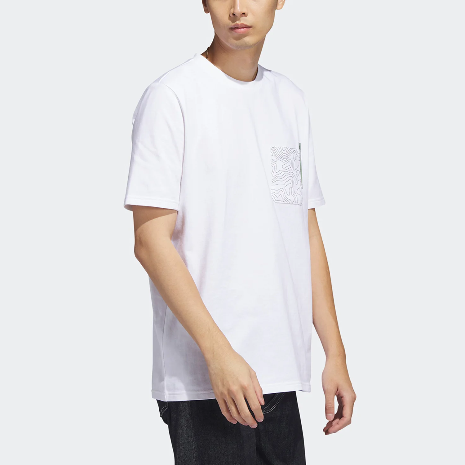 Echt Adidas M CITY E PKT Heren Sport Casual T-shirt met korte mouwen H49665