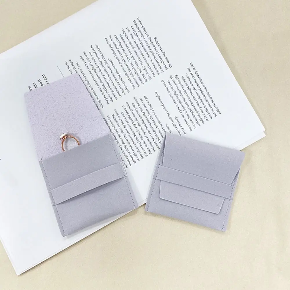 10 قطعة خواتم قلادة مجوهرات التعبئة حقيبة حامل أقراط سوار مجوهرات حقيبة التخزين محفظة صغيرة المخملية مجوهرات المنظم #4