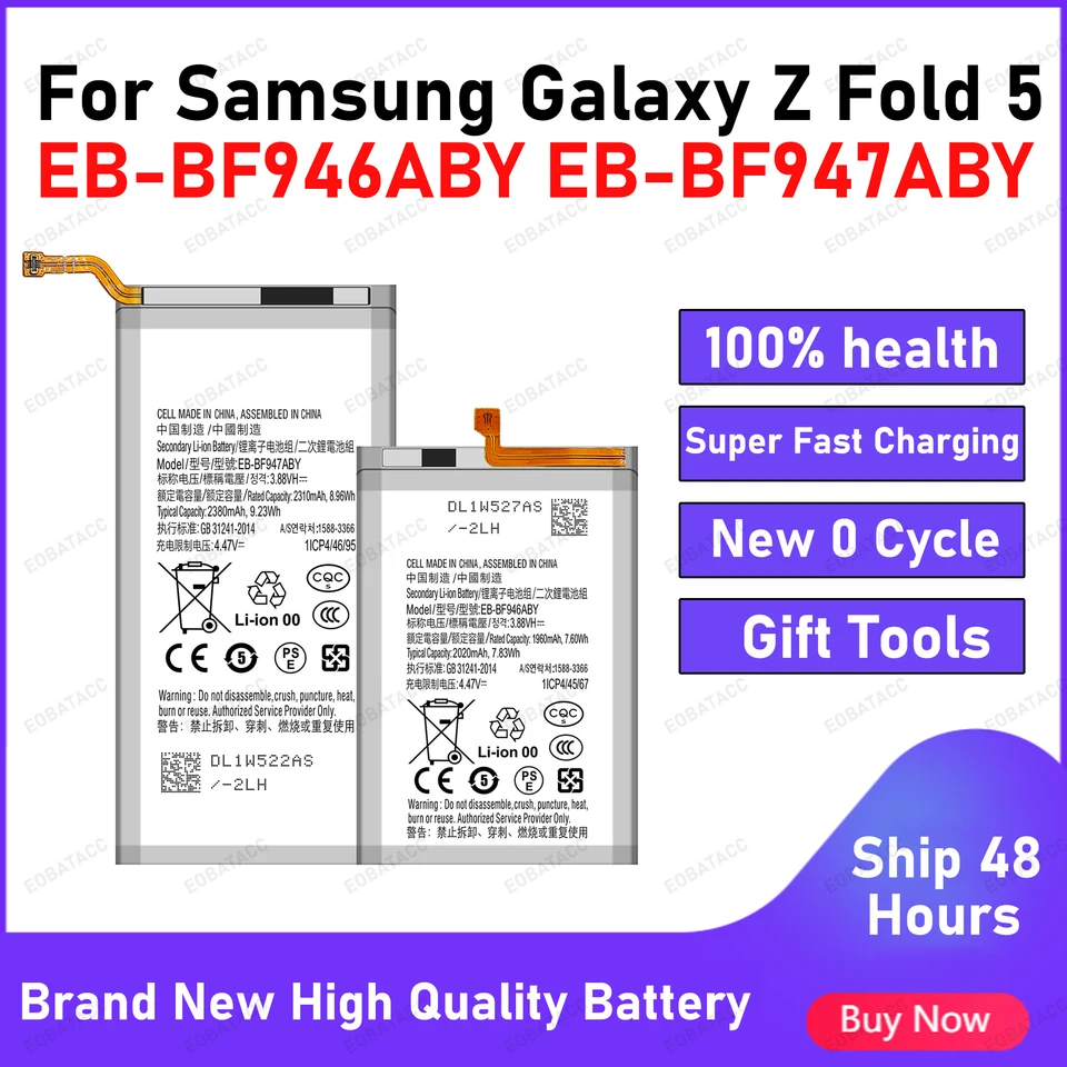 2026 Years 100% New Original Battery EB-BF946ABY EB-BF947ABY For